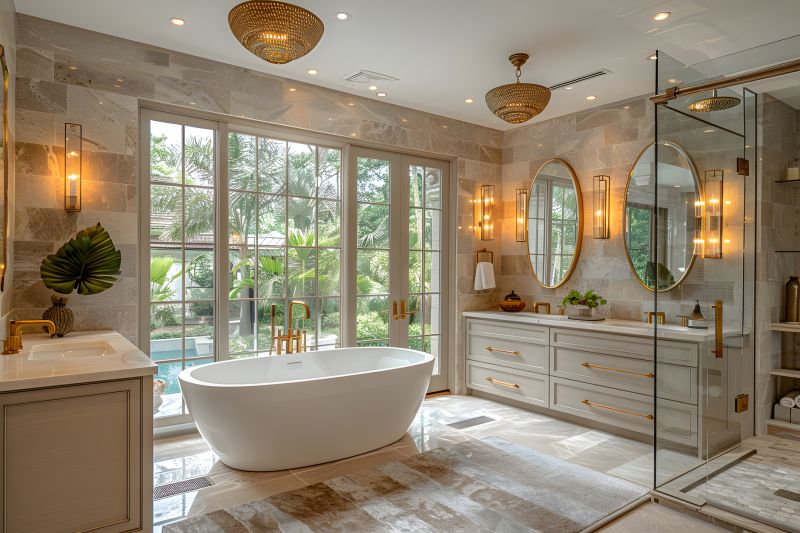 Elegant Bathtub Retreat